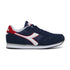 Sneakers blu con dettagli rossi Diadora Simple Run, Brand, SKU s323000144, Immagine 0